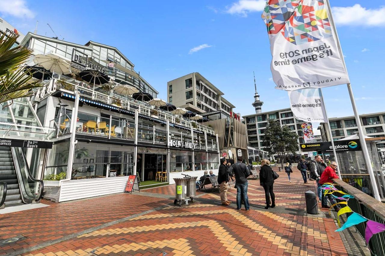 Dazzling Sea Views - Heart Of The Viaduct Leilighet Auckland Eksteriør bilde