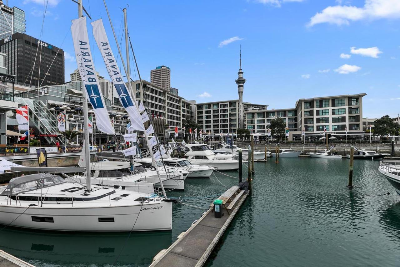 Dazzling Sea Views - Heart Of The Viaduct Leilighet Auckland Eksteriør bilde